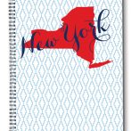 Blue and Red State Spiral Notebook